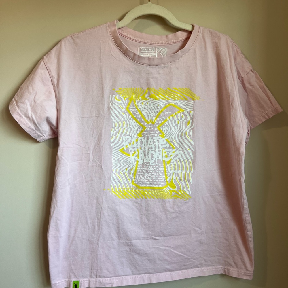 Yves Saint Laurent Pink Graphic Tee
